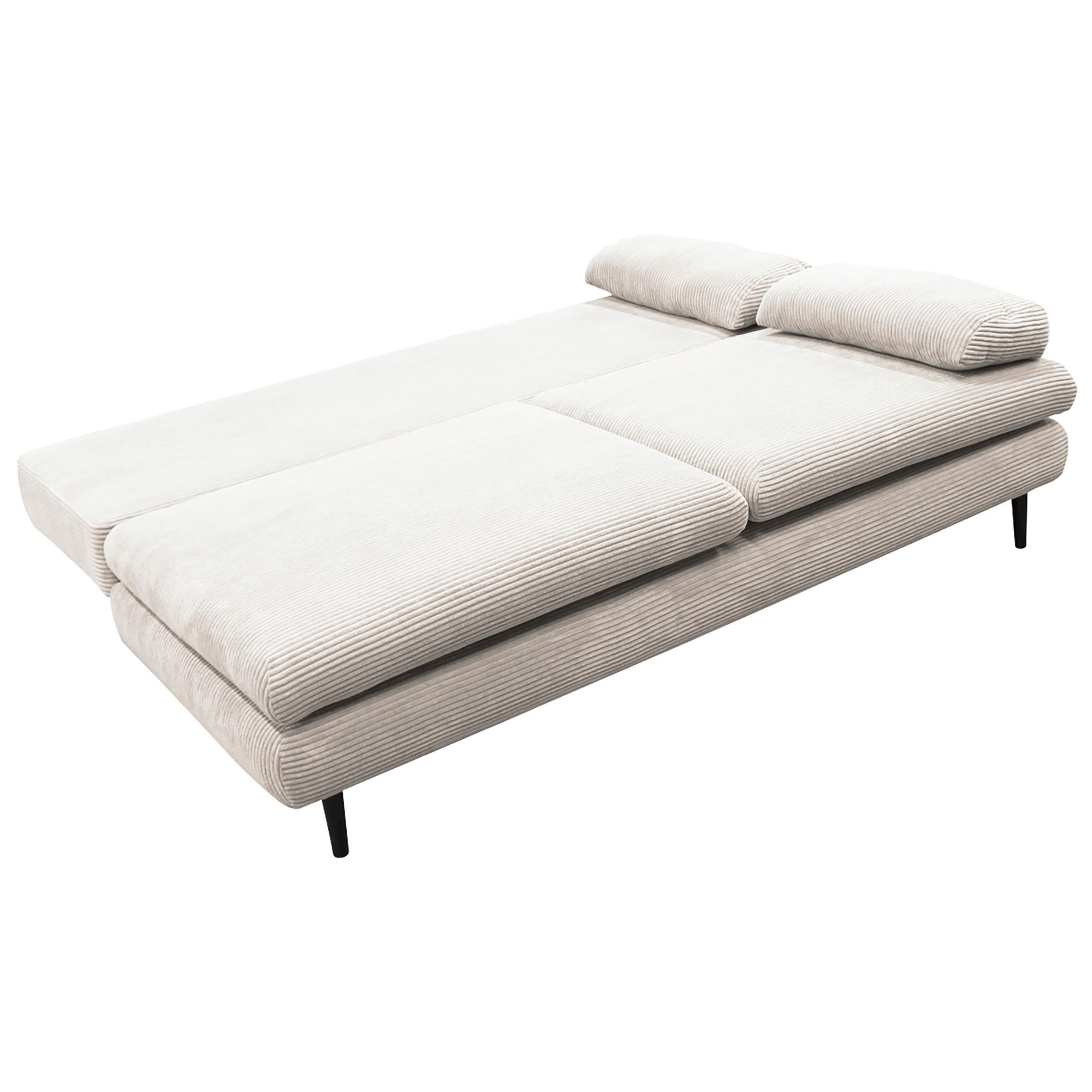 Schlafsofa mit integrierten Bettkasten