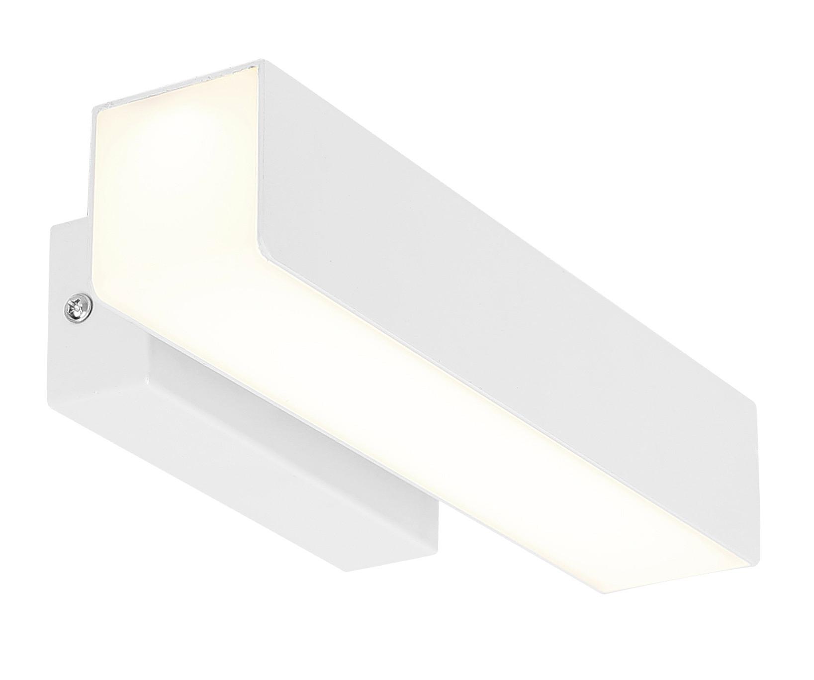 Led-wandleuchte 21-5814 Lander - Weiß, KONVENTIONELL, Metall (26/10/5cm)
