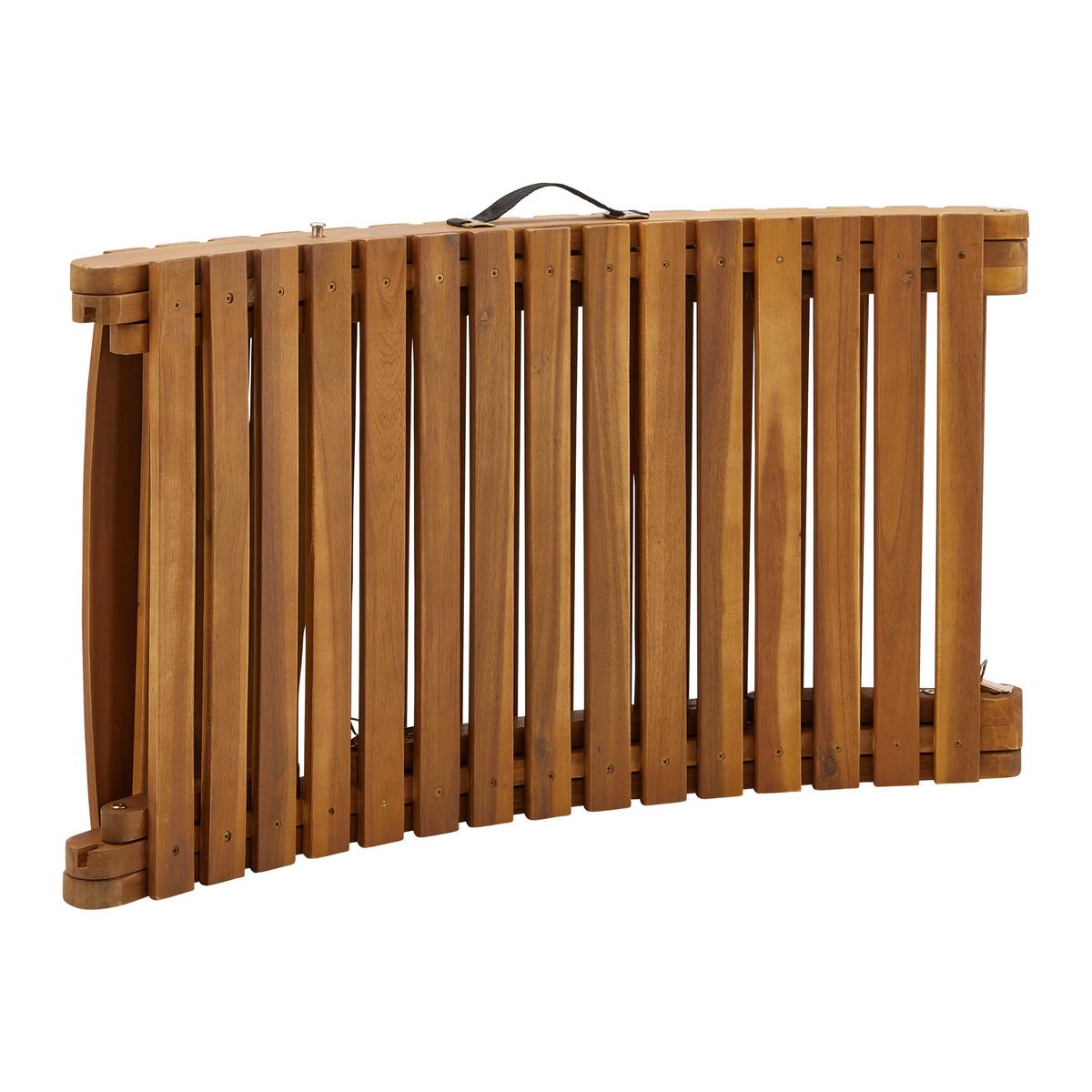 Záhradní lehátko BORA béžová - béžová, Moderní, dřevo/textil (180/54/62cm) - Bessagi Garden