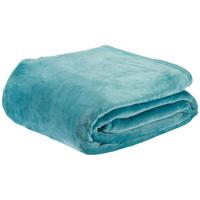 MÄKKÁ DEKA Michael XXL, 220/240cm, mätová - svetlomodrá, textil (220/240cm) - Modern Living
