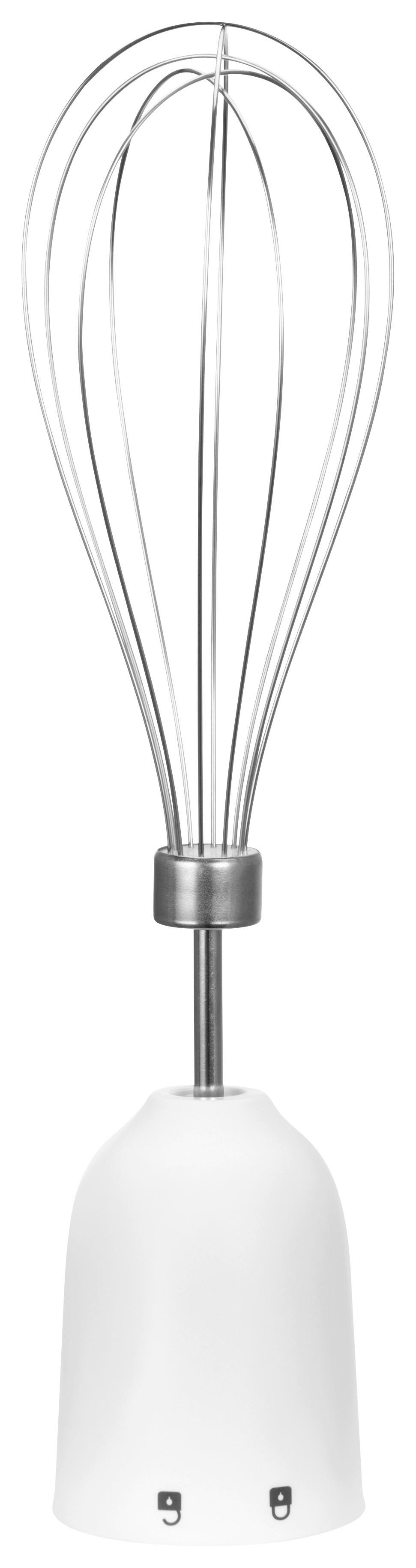 Stabmixer-set Roseanne - Weiß, KONVENTIONELL, Kunststoff/Metall (6,4/37cm) - Bono
