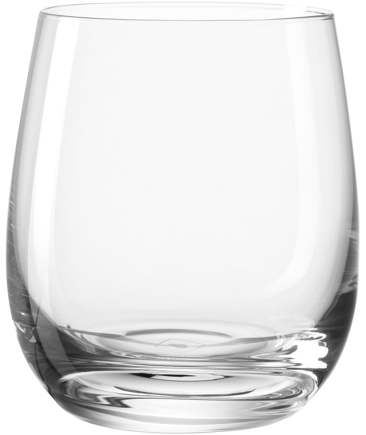Gläserset Transparent B: 8,40 cm - Transparent, KONVENTIONELL, Glas (8,40/9,40/8,40cm) - Leonardo