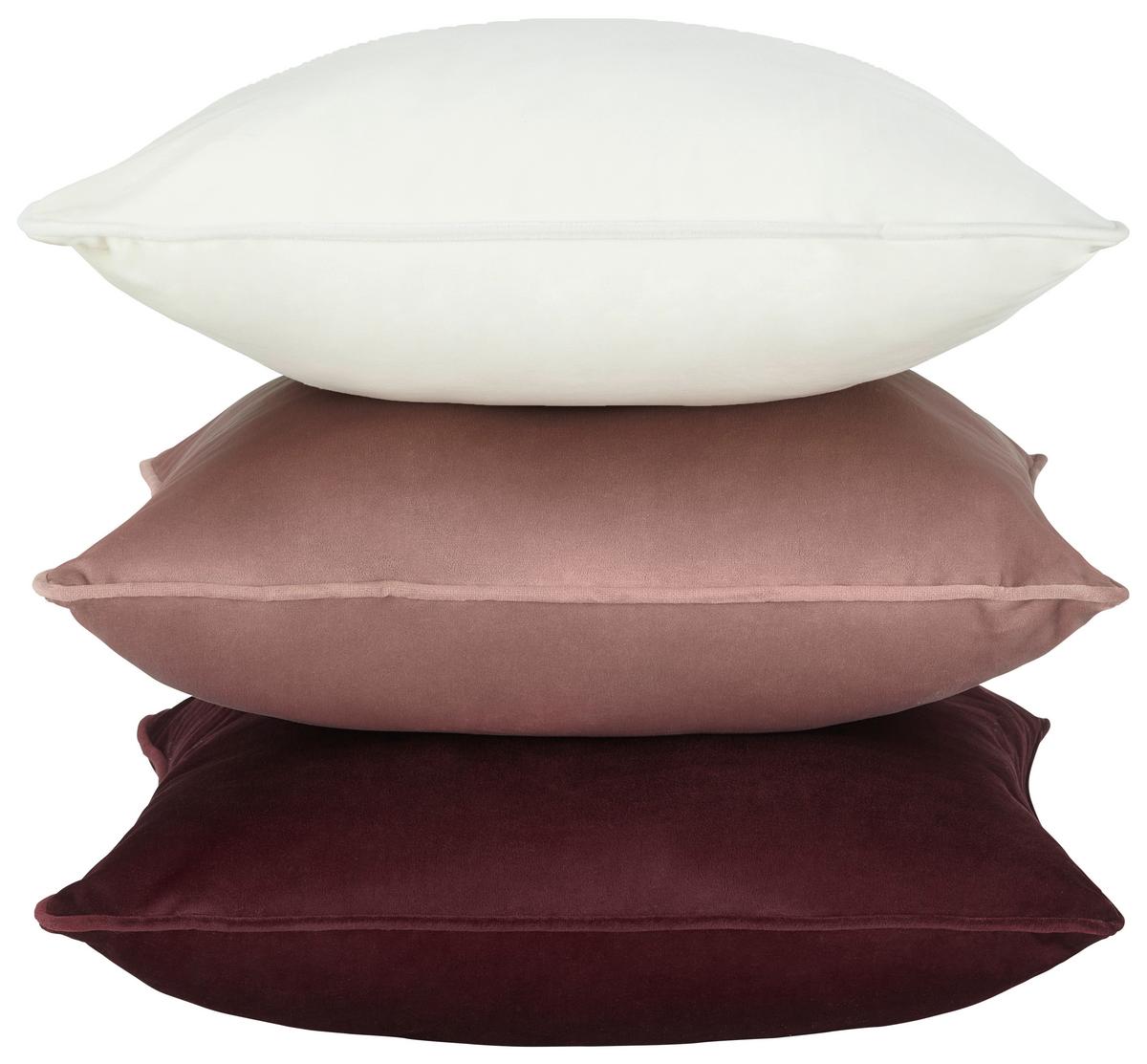 DEKORAČNÝ VANKÚŠ Viola, 45/45cm, fialová - lila, Konventionell, textil (45/45cm) - Premium Living