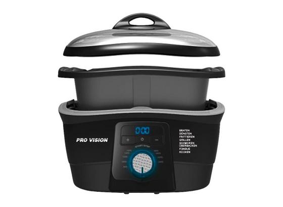 Fritteuse Cooking Master 8in1 cm 6000 - Schwarz, MODERN, Kunststoff/Metall (36/34/26cm) Fritteuse Cooking Master 8in1 cm 6000 - Schwarz, MODERN, Kunststoff/Metall (36/34/26cm)