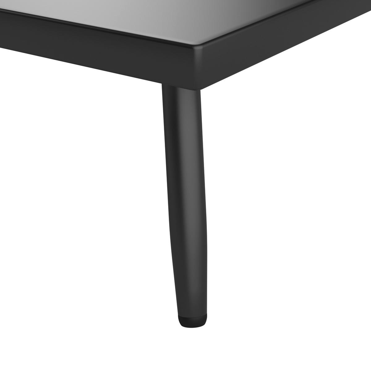 TERASOVÁ SEDACIA SÚPRAVA JOANNA - čierna, Modern, kov (300/78/80cm) - Bessagi Garden