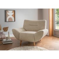 SESSEL Drago, Beige B: 111 cm - Wildeiche/Beige, KONVENTIONELL, Textil (111/81/90cm) - MID.YOU