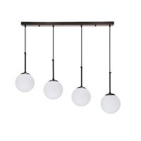 Hängeleuchte 34-09630 Pompei - Schwarz/Weiß, Basics, Metall (84/15/135cm)