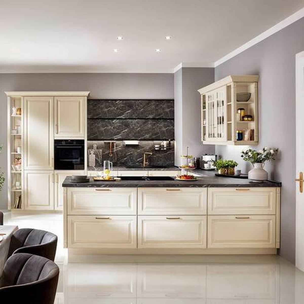 Front Lack, Magnolia Matt Front Springfield - Magnolie, MODERN - Vertico