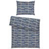 Povlečení Adam, 70/90 140/200cm - modrá/béžová, Moderní, textil (140/200cm) - Mömax