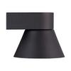Außenwandleuchte Kyklop Cone Schwarz B: 17,5 cm - Schwarz, Design, Metall (17,5/22cm) - Nordlux