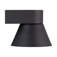 Außenwandleuchte Kyklop Cone Schwarz B: 17,5 cm - Schwarz, Design, Metall (17,5/22cm) - Nordlux