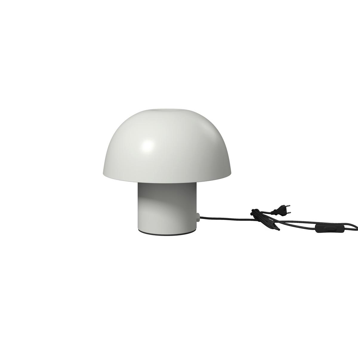STOLNÍ LAMPA CARLA - bílá, Moderní, kov (22,5/22cm) - Bessagi Home
