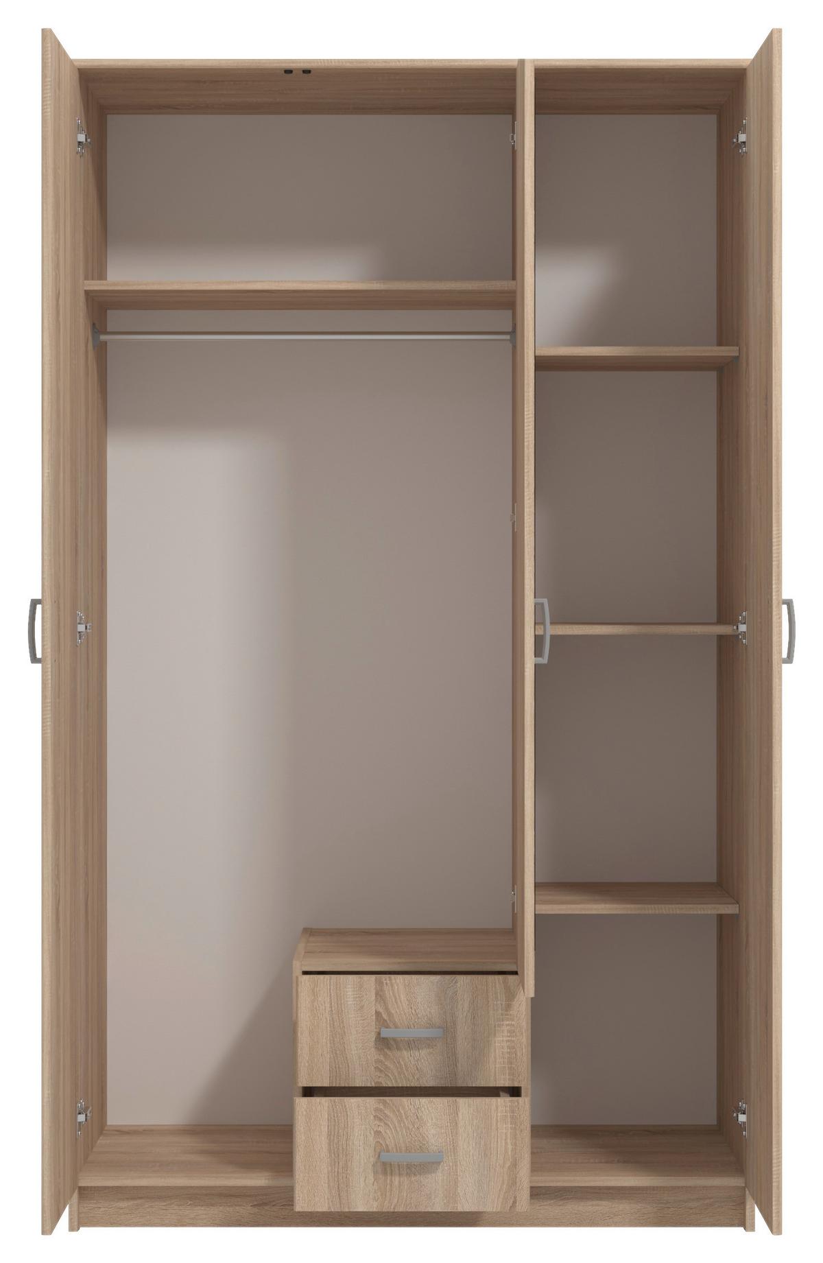 Nyílóajtós Szekrény Hana 120/205 Cm *top Ár* - Basics (120/205/52cm) - Best Price