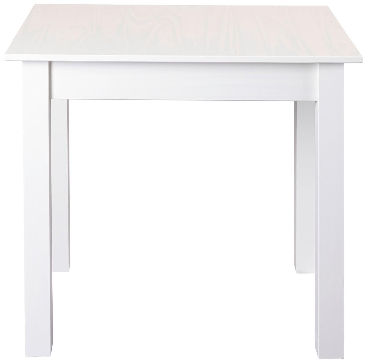 Esstisch Chilly Home 20902642 - Weiß, KONVENTIONELL, Holz (60/76/80cm) - MID.YOU