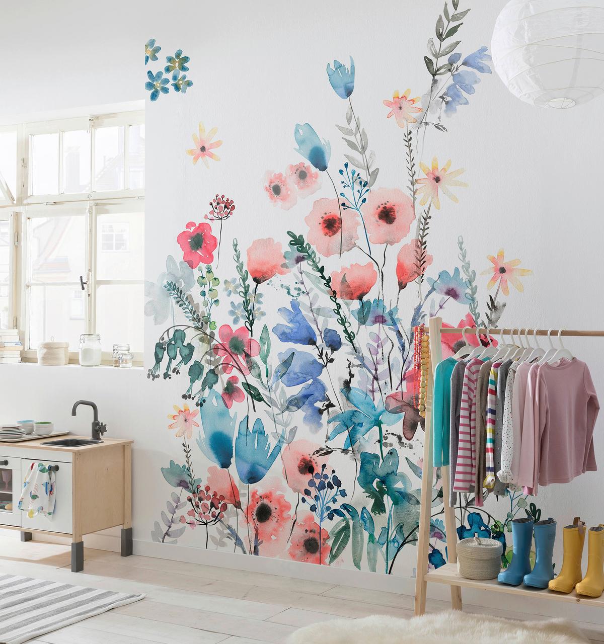 Vliestapete Aquitaine - Multicolor, Basics (200/250cm) - Komar