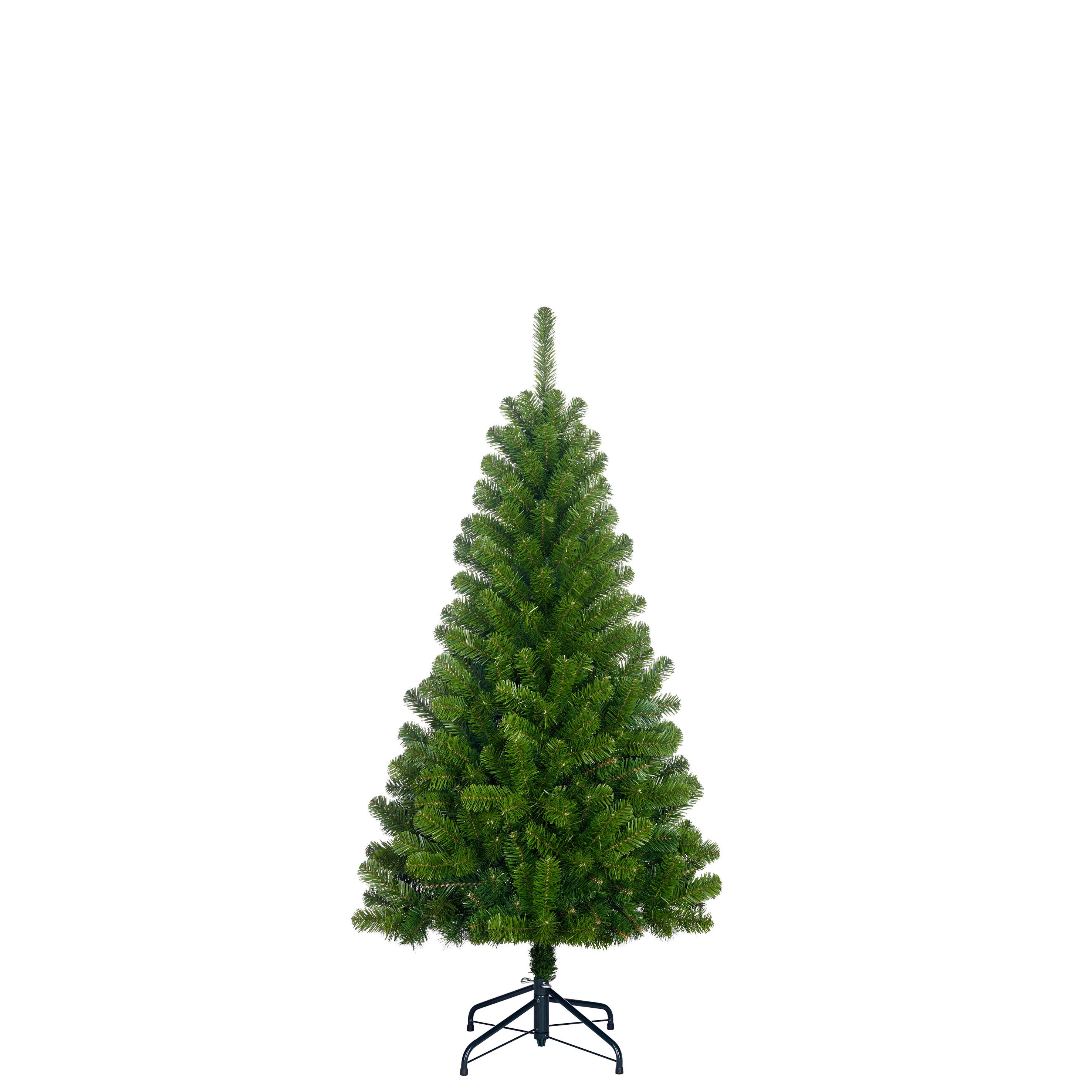 Karácsonyfa Weihnachtsbaum Rosanna - zöld, Basics, műanyag/fém (102/155cm)