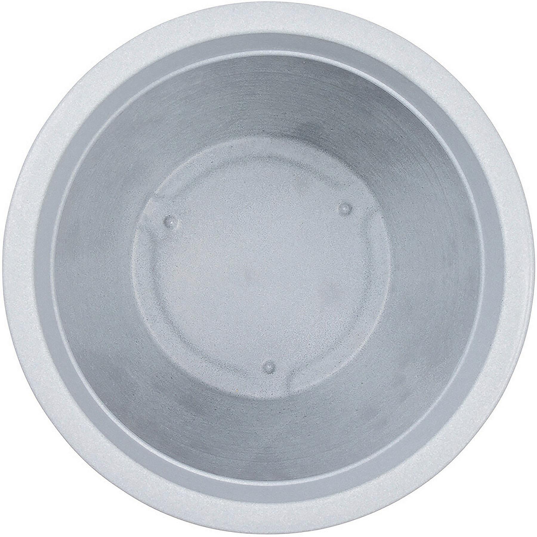 Pflanzentopf Grau D: 48 cm - Grau, Basics, Kunststoff (48/42cm) - Siena Garden