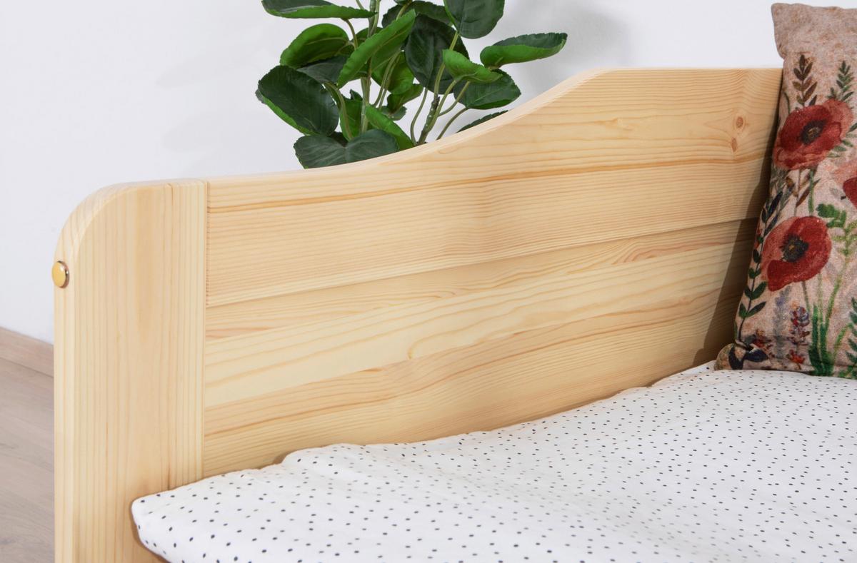 Stauraumbett 970484 Nelly - Naturfarben, MODERN, Holz (90/200cm) - MID.YOU