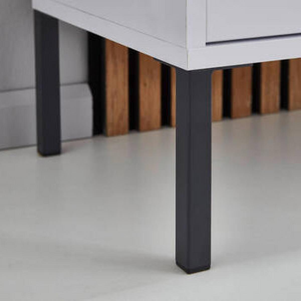 Sideboard Mailand2 B:158cm Eiche Artisan - Anthrazit/Eiche Artisan, MODERN, Holzwerkstoff (158/86/33cm) - MID.YOU