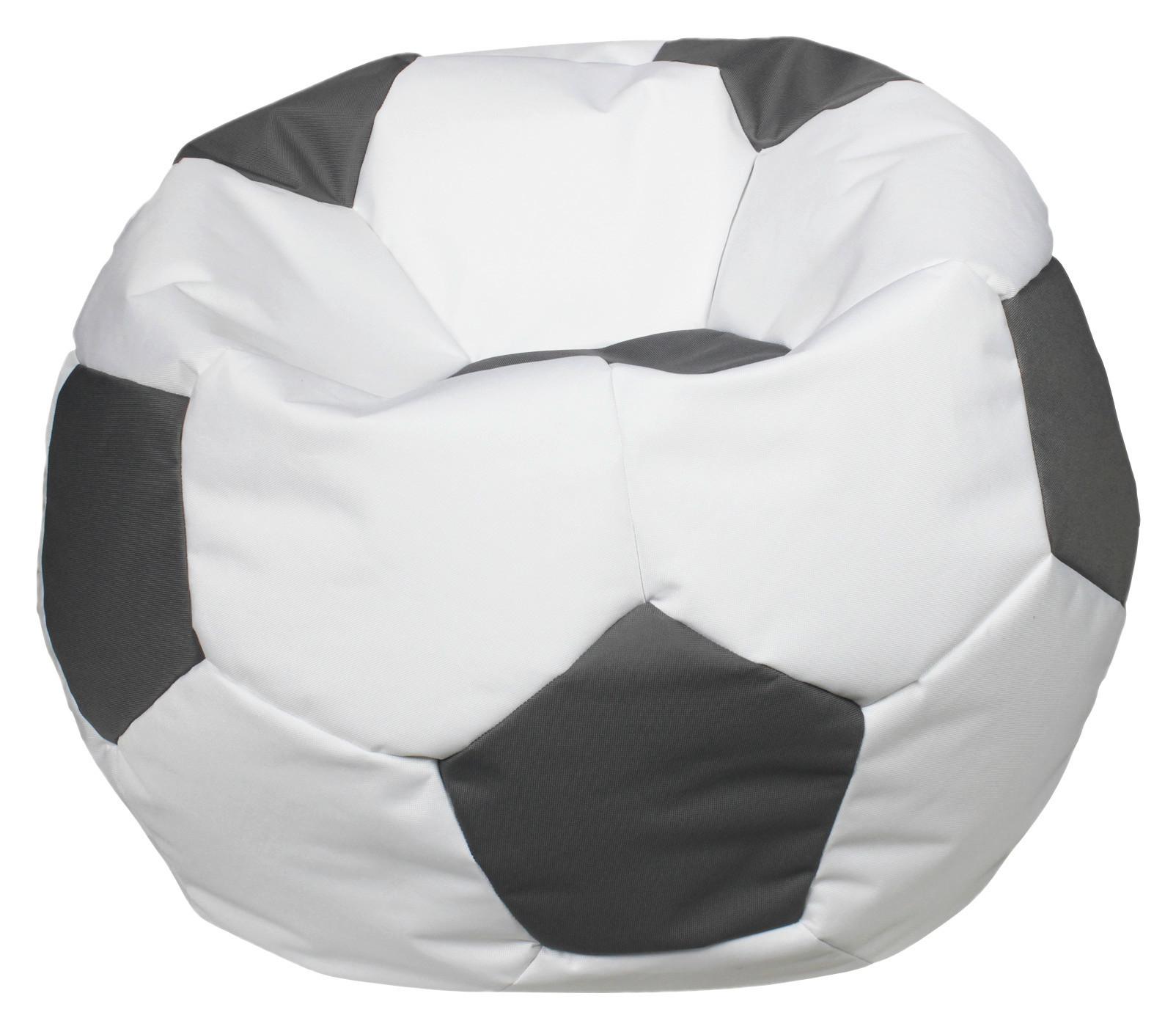Sedací Vak Play - sivá/biela, Basics, textil (78/40cm) - Ondega
