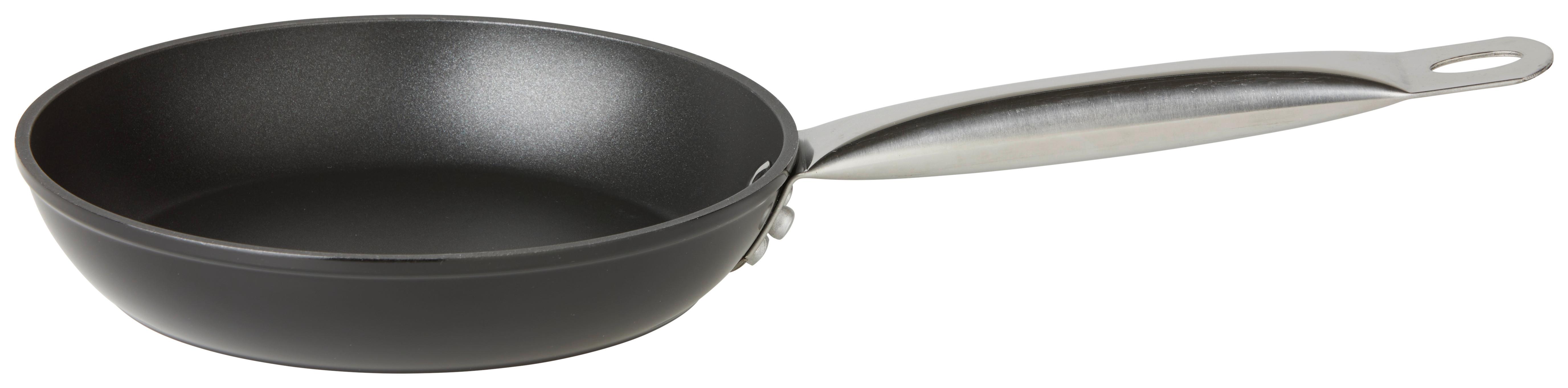 Panvica Classic, Ø: 20cm - čierna/strieborná, Konventionell, kov (20/4,2cm) - Mömax