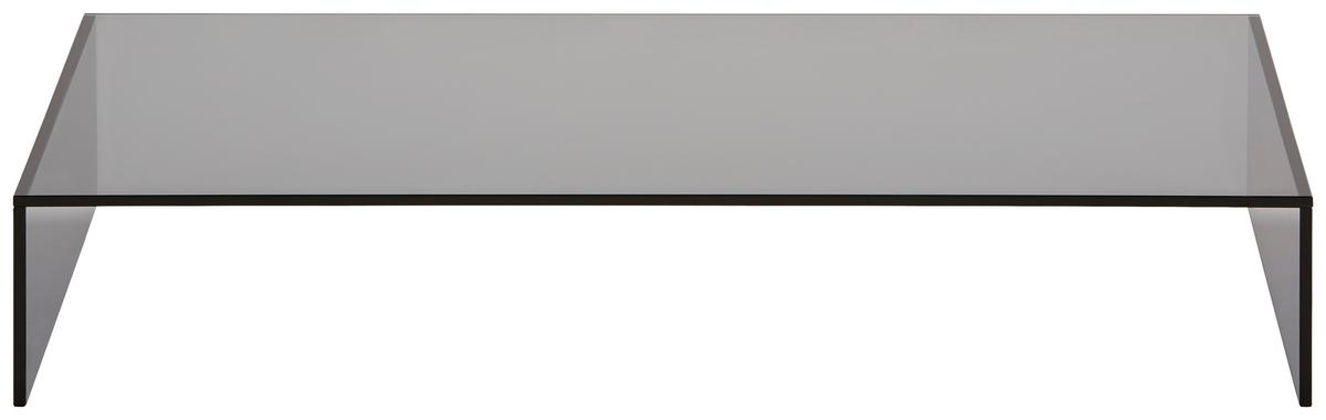 TV-podstavec UNIVERSAL - tmavě šedá, sklo (80/14/40cm) - Mömax