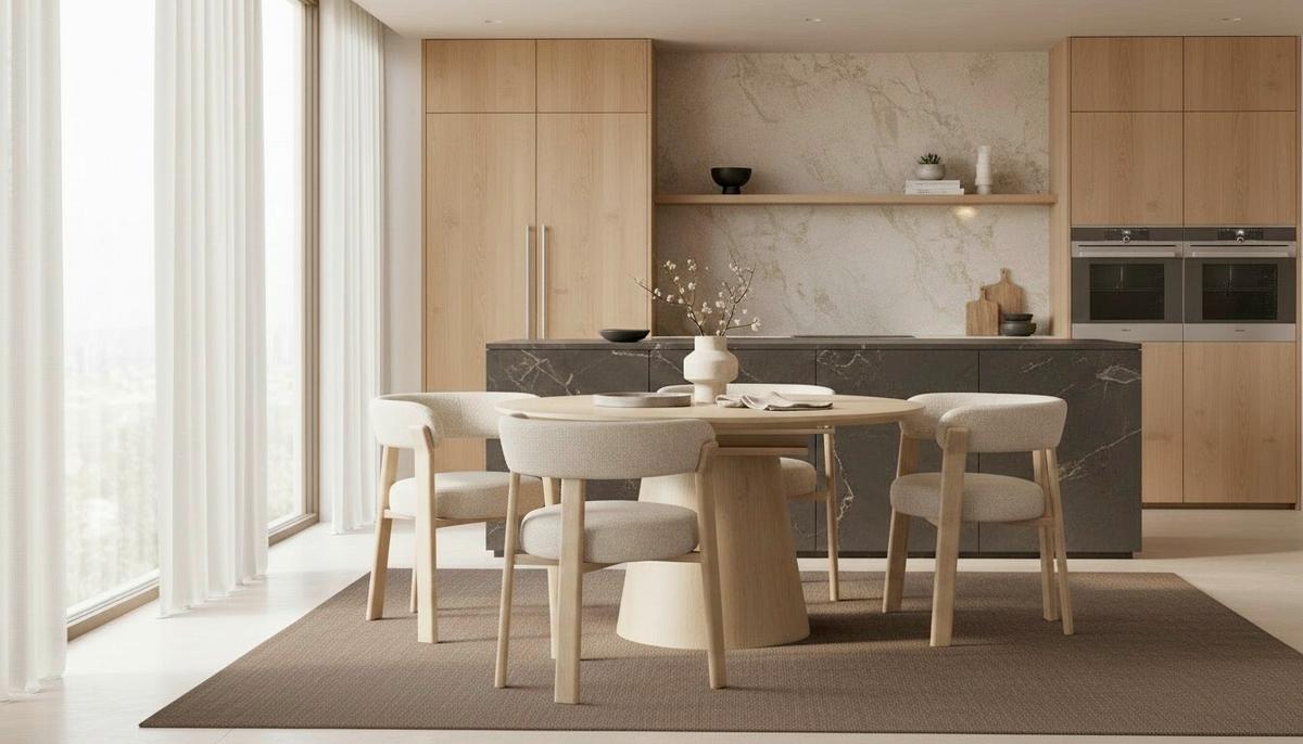 Armlehnstuhl Granada Beige B: 62 cm - Eichefarben/Beige, MODERN, Textil/Metall (62/74/56,5cm) - Livetastic