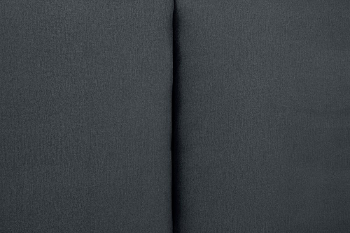 Čalouněná postel PALINI 160x200cm - černá/jádrový buk, Moderní, dřevo/textil (160/200cm) - MID.YOU