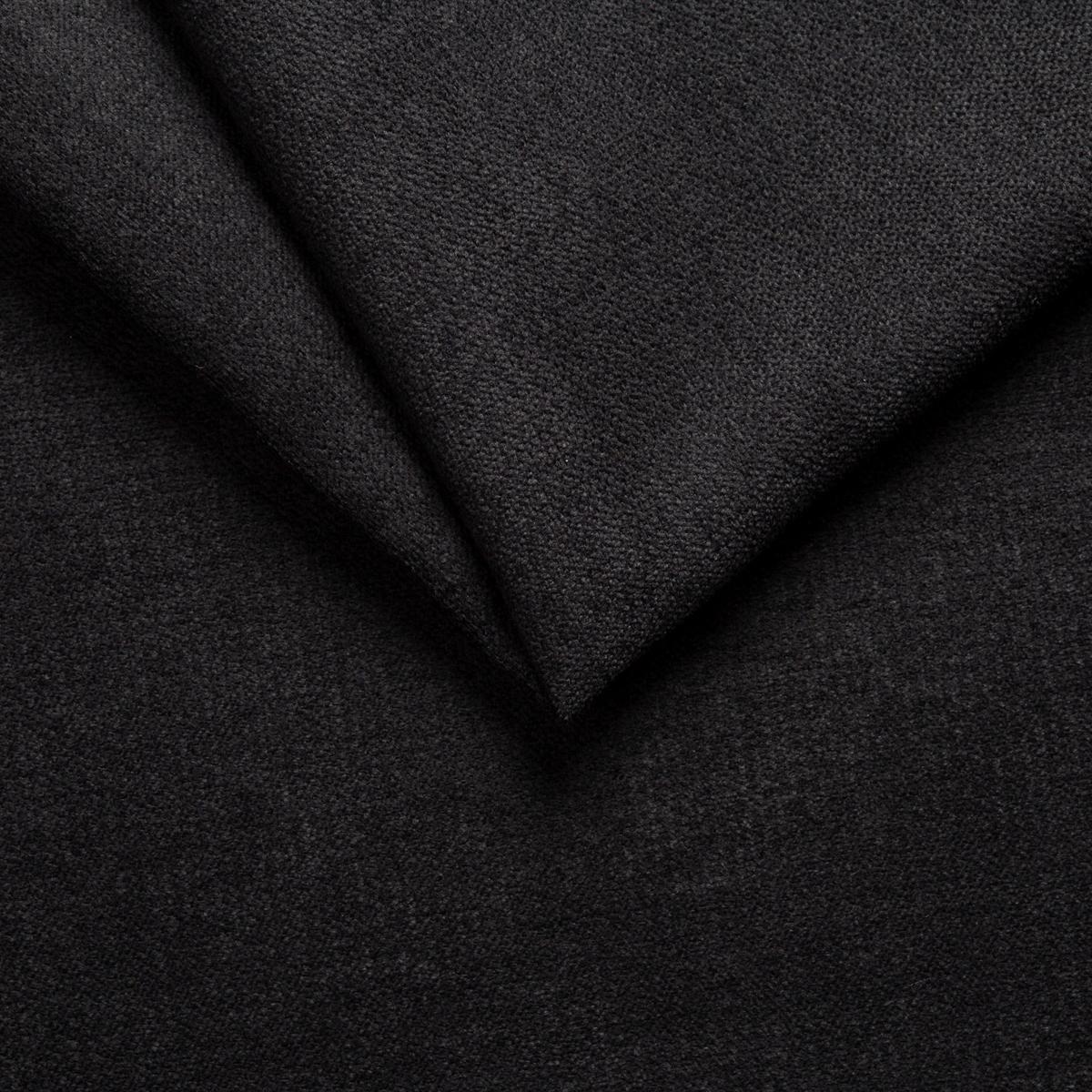 BOXSPRINGSOFA Schwarz 200 cm - Schwarz/Grau, Design, Holzwerkstoff/Textil (200/90/110cm) - P & B