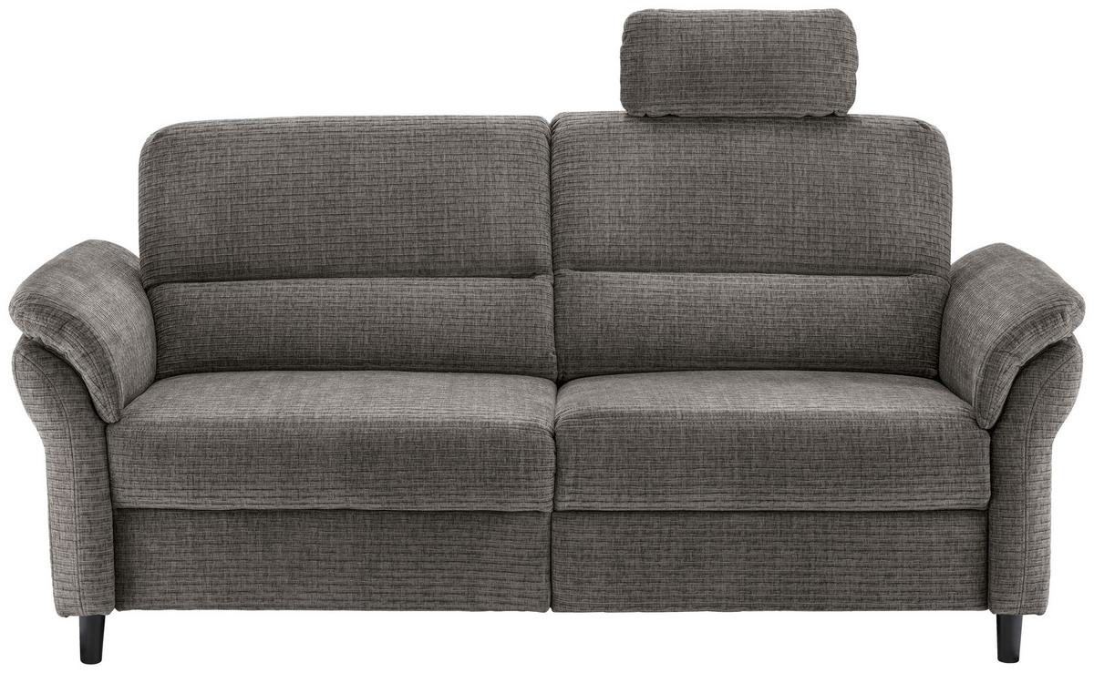 3-Sitzer-Sofa Cavoli, Graubraun R B: 192 cm - Graubraun/Schwarz, MODERN, Textil (192/90/89cm) - Livetastic