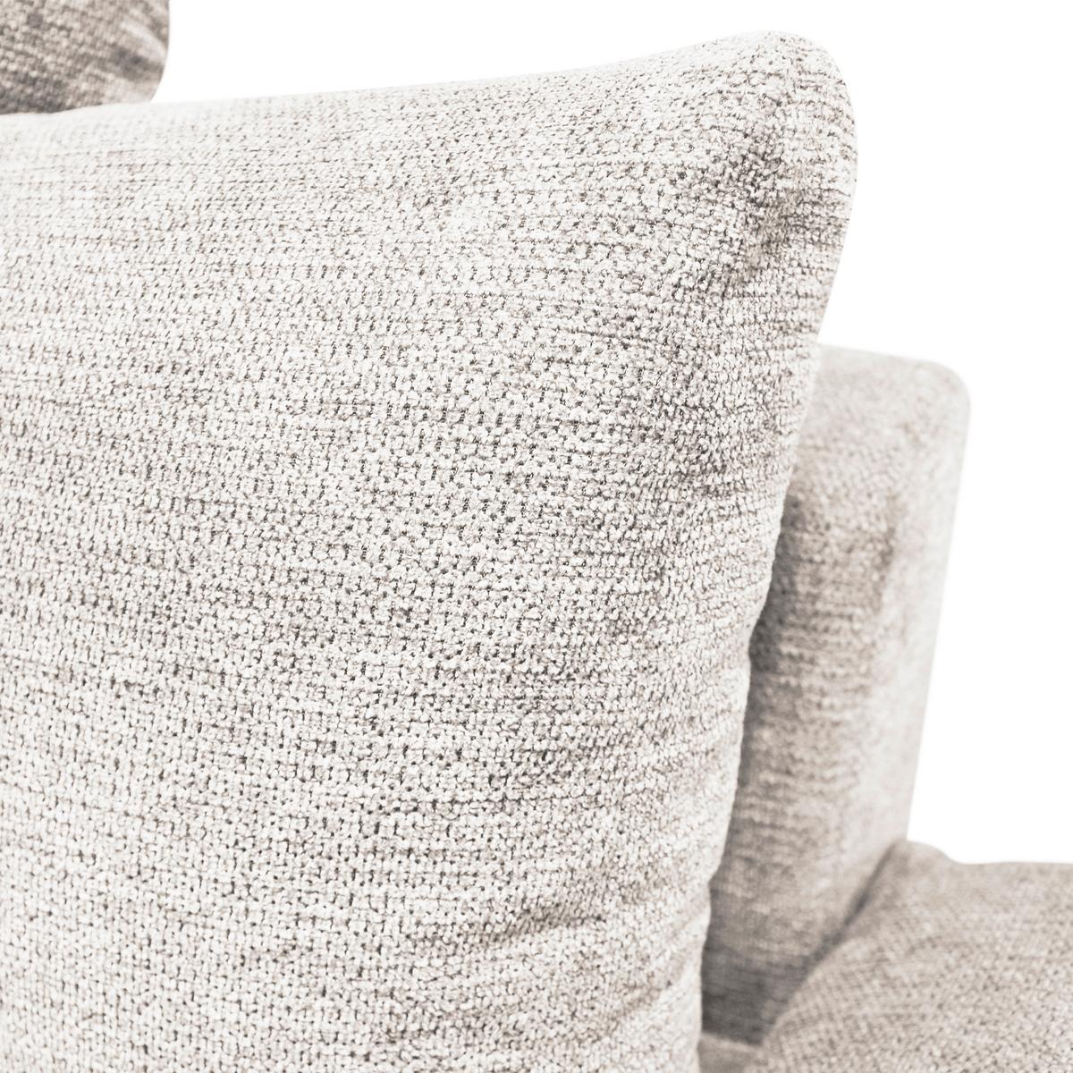 Ecksofa Mit Bettkasten Lagacy 260x192 Cm Webstoff Weiß - Schwarz/Weiß, Design, Textil (260/192cm) - MID.YOU