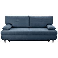 Schlafsofa Virgo - Blau/Schwarz, KONVENTIONELL, Textil (212/97/105cm) - MID.YOU