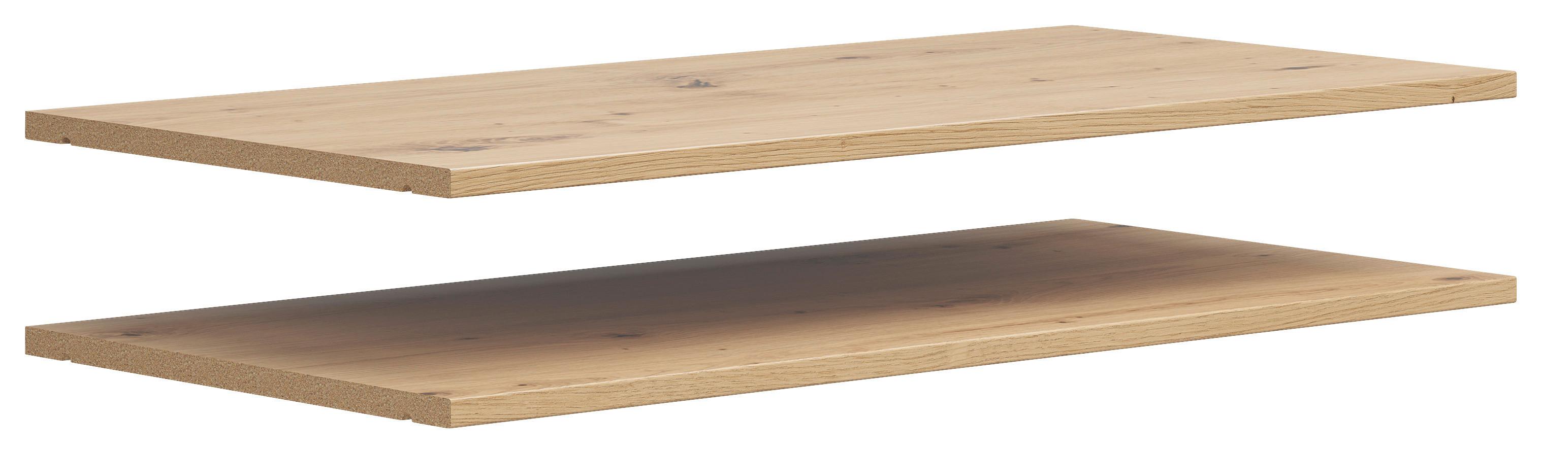 Belső Polc Szett Cabinet - Artisan tölgy, Modern, faalapú anyag (77/3/36cm)
