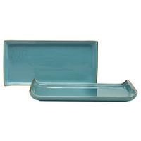 SERVIERPLATTEN-SET 33013 NATURE COLLECTION - Türkis, Trend, Keramik (16,5/33cm) - Creatable
