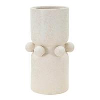 Vase Bubbles Creme B: 16 cm - Creme, Basics, Keramik (16/28/16cm)