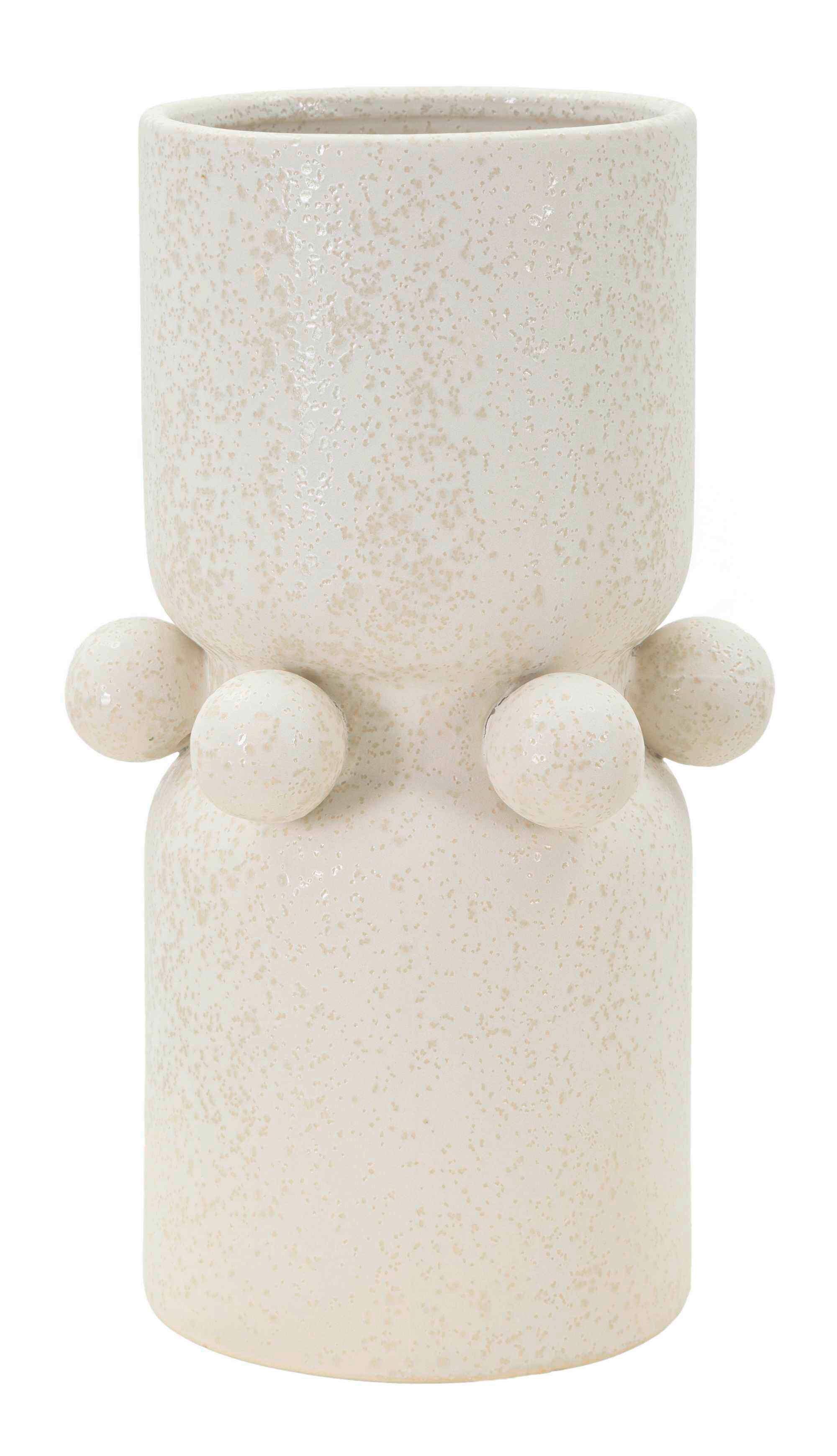 VASE Bubbles Creme B: 16 cm