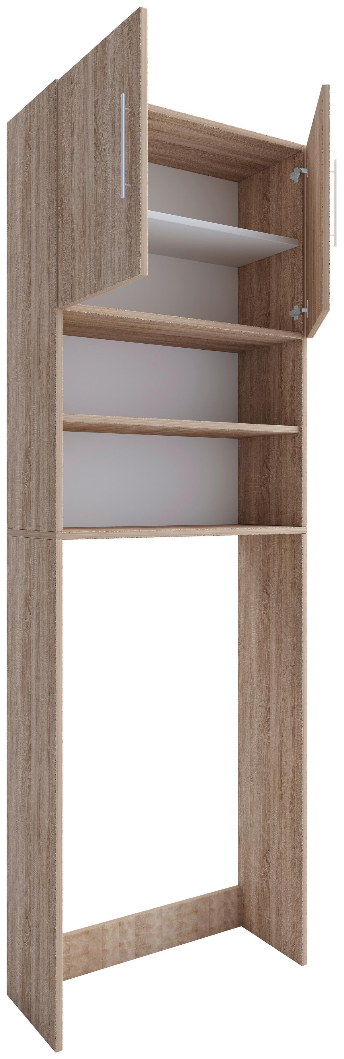 Waschmaschinenschrank Jutas Sonoma Eiche B: 64 cm - Sonoma Eiche, MODERN, Holzwerkstoff (64/190/25cm) - MID.YOU