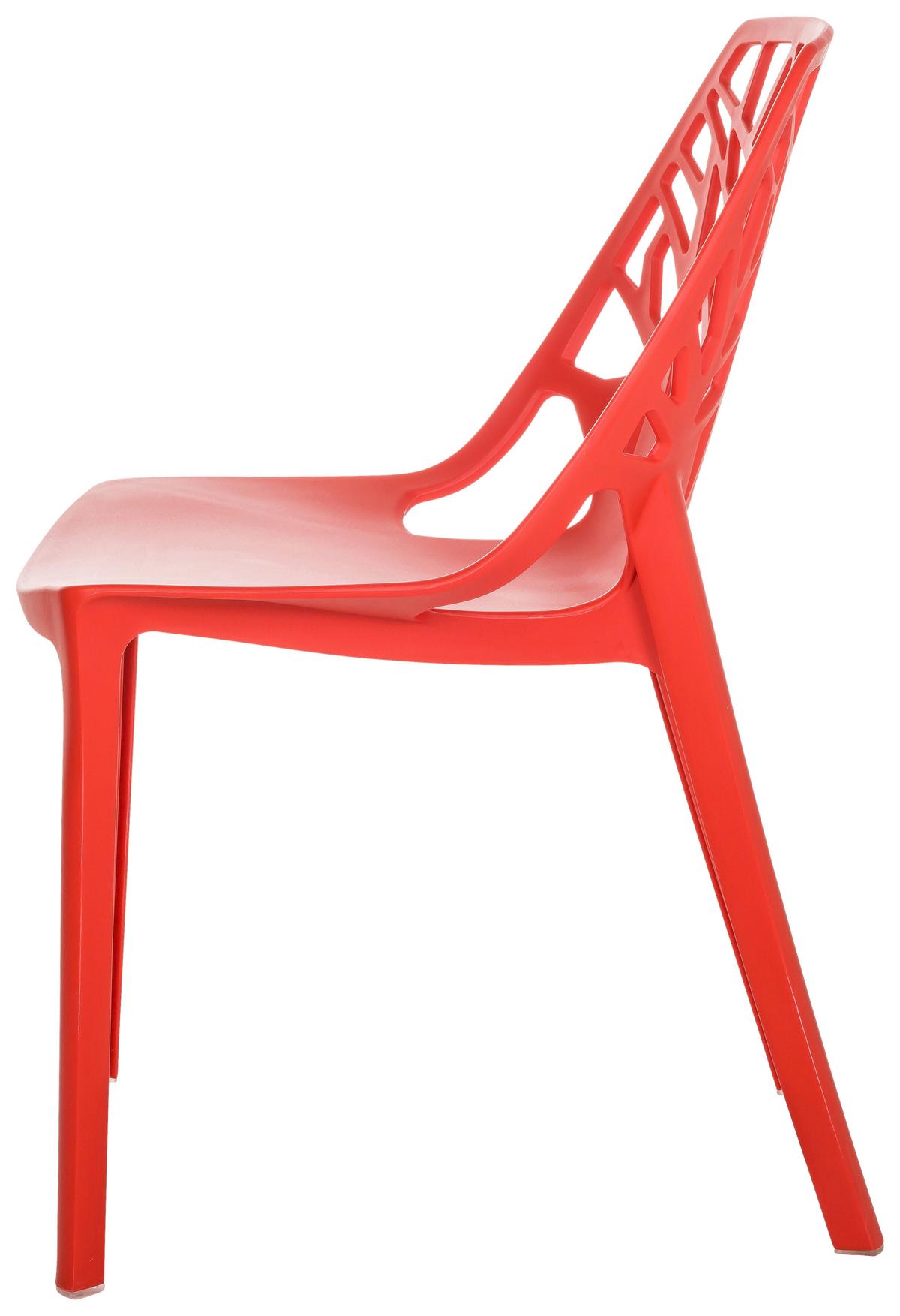 Stuhl Artifo Tri - Rot, Basics, Kunststoff (47/80/56cm) - MID.YOU