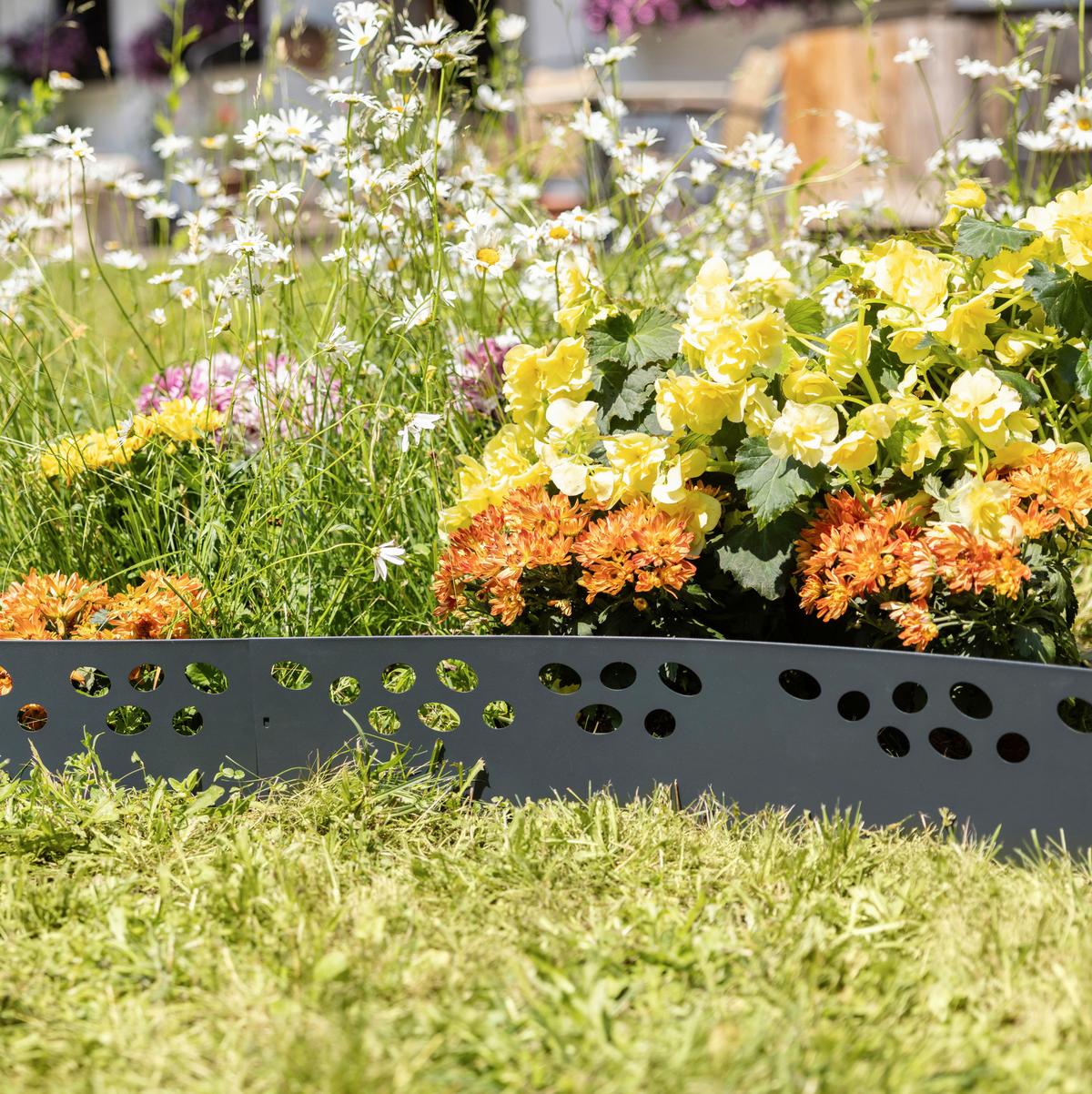 Rasenkante 07737 Rasenkante - Anthrazit, Basics, Metall (118x20cm) - Windhager