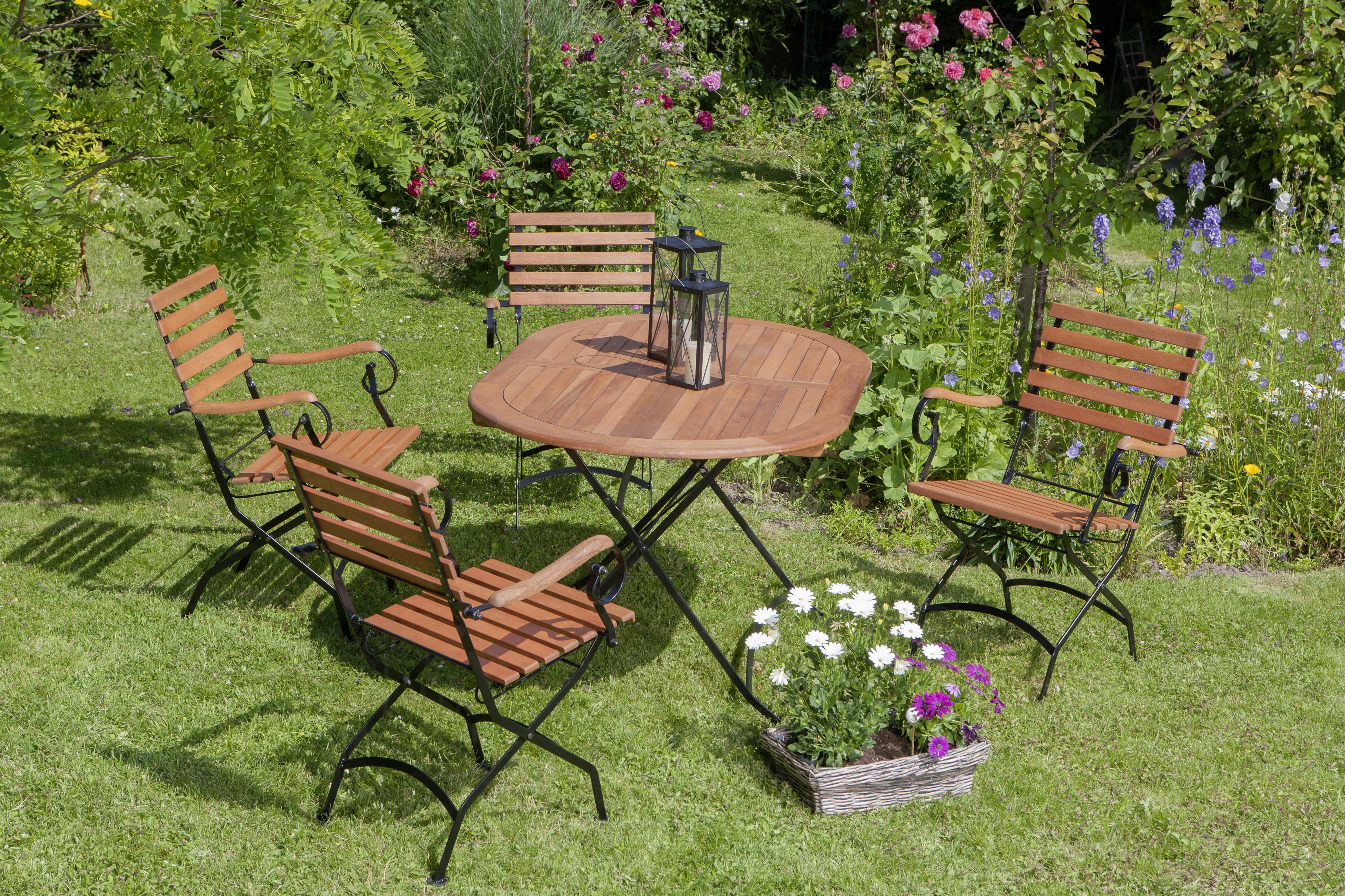 Gartensessel SCHLOSSGARTEN im elegant-rustikalen Stil