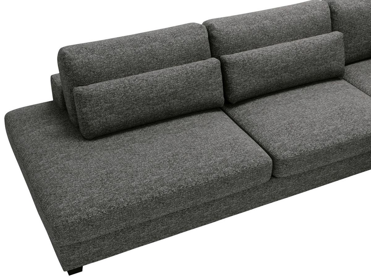 Sven Grau S: 332x244 cm - Schwarz/Grau, Design, Textil (332/244cm) - Livetastic