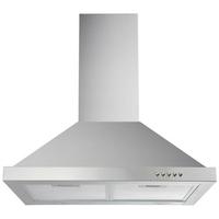 Dunstabzugshaube Respekta BxH: 59,5 X 63,5-100 cm - Edelstahlfarben, Trend, Metall (59,5/63,5-100/50cm) - Respekta