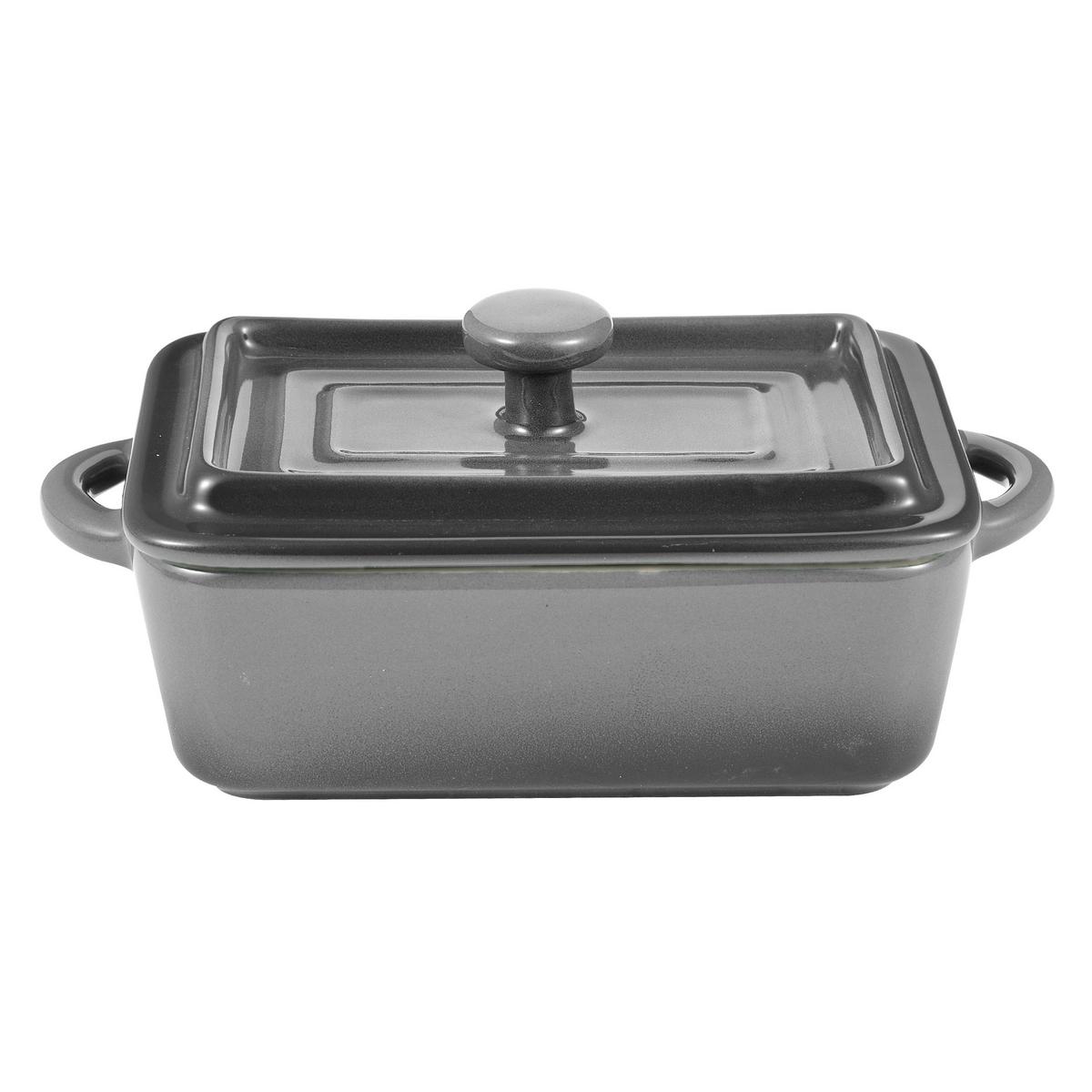sada zapékacích misek ELISA - 2PCS - šedá, Konvenční, keramika (16.6/9.5/7cm) - Modern Living