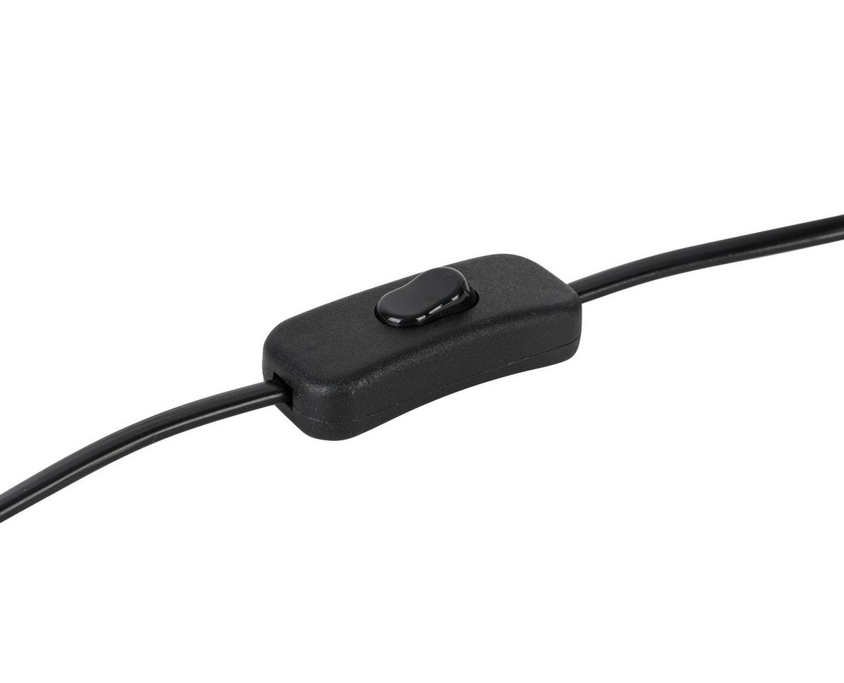 STOLNÍ LAMPA TABLE - černá/barvy dubu, Moderní, kov/dřevo (45/54cm) - Mömax