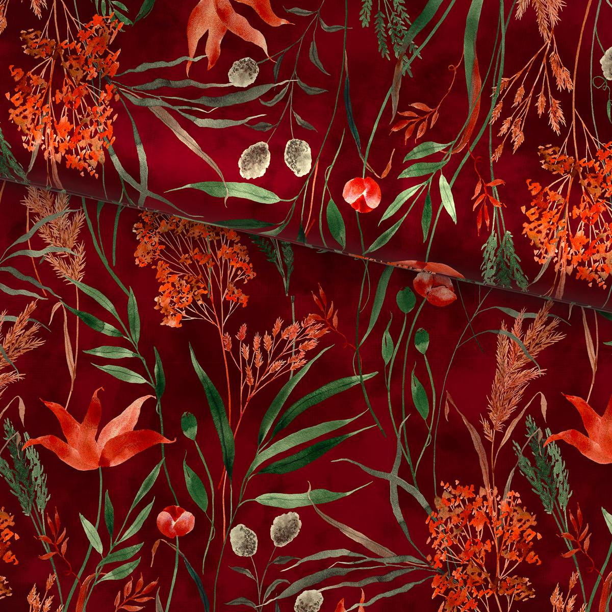 POVLEČENÍ NORA - červená, Moderní, textil (140/200cm) - Mömax