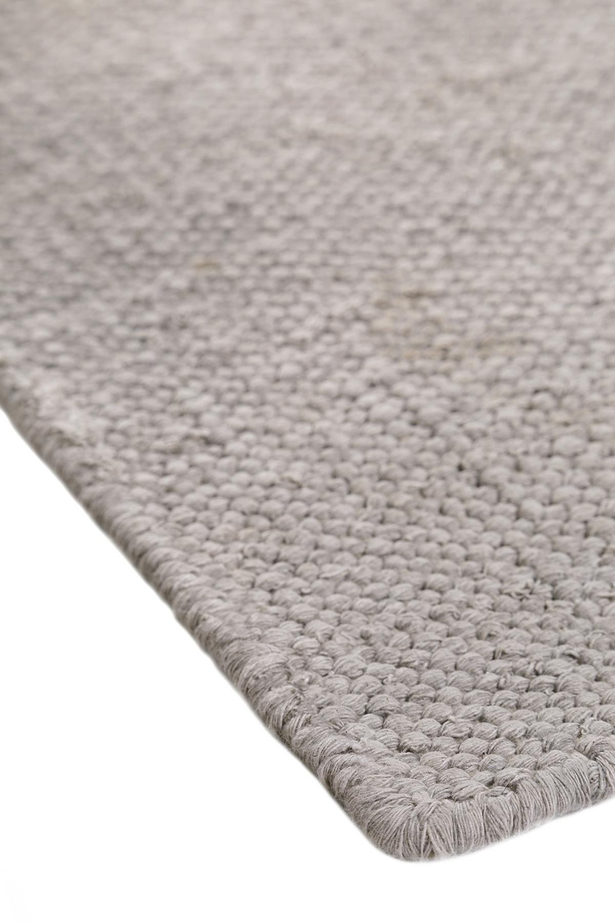 Handwebteppich Silber Baumwoll Rainbow Kelim 130x190 - Silberfarben, KONVENTIONELL, Textil (130/190cm) - Esprit