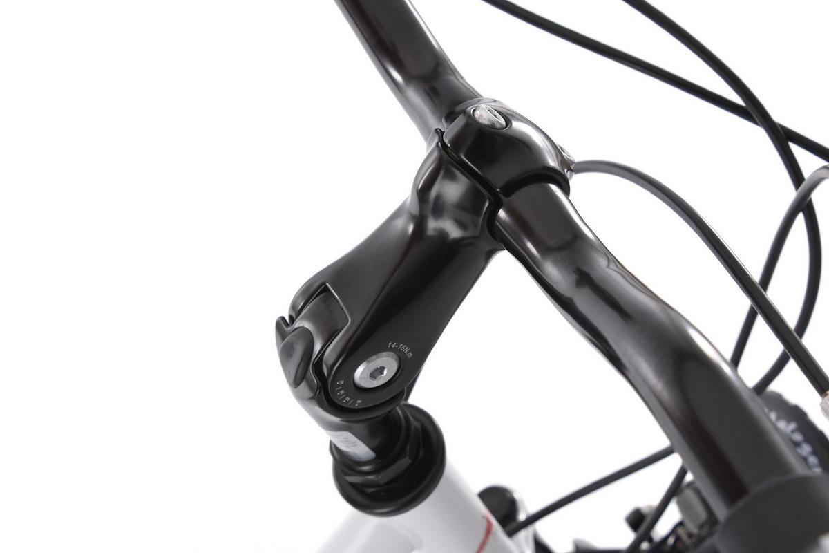 Trekkingrad Damen 28 Zoll 21 Gänge, Weiß - Weiß, Basics, Metall (180/70/80cm) - Da Capo