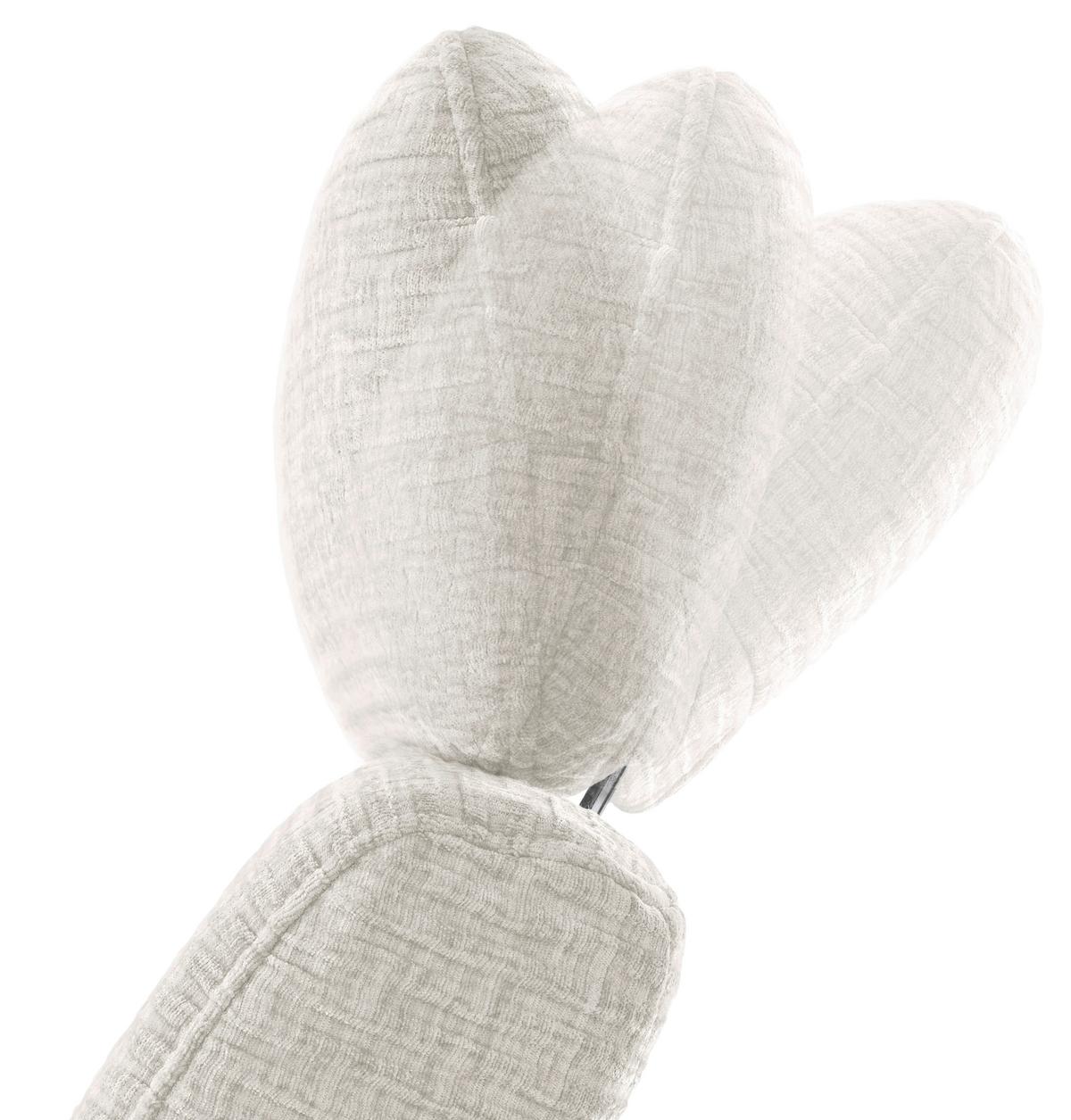 Ecksofa Cavoli Creme Relaxfunktion S: 190x266cm - Creme/Schwarz, MODERN, Textil (190/266cm) - Livetastic
