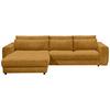 Ecksofa Barura 2s. Urc Gelb S: 194/333 cm - Gelb/Schwarz, KONVENTIONELL, Holzwerkstoff/Textil (194/333cm) - MID.YOU