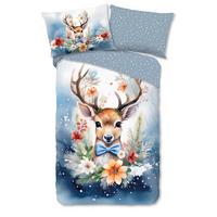 BETTWÄSCHE CUPID - Blau/Multicolor, Basics, Textil (140/200cm)